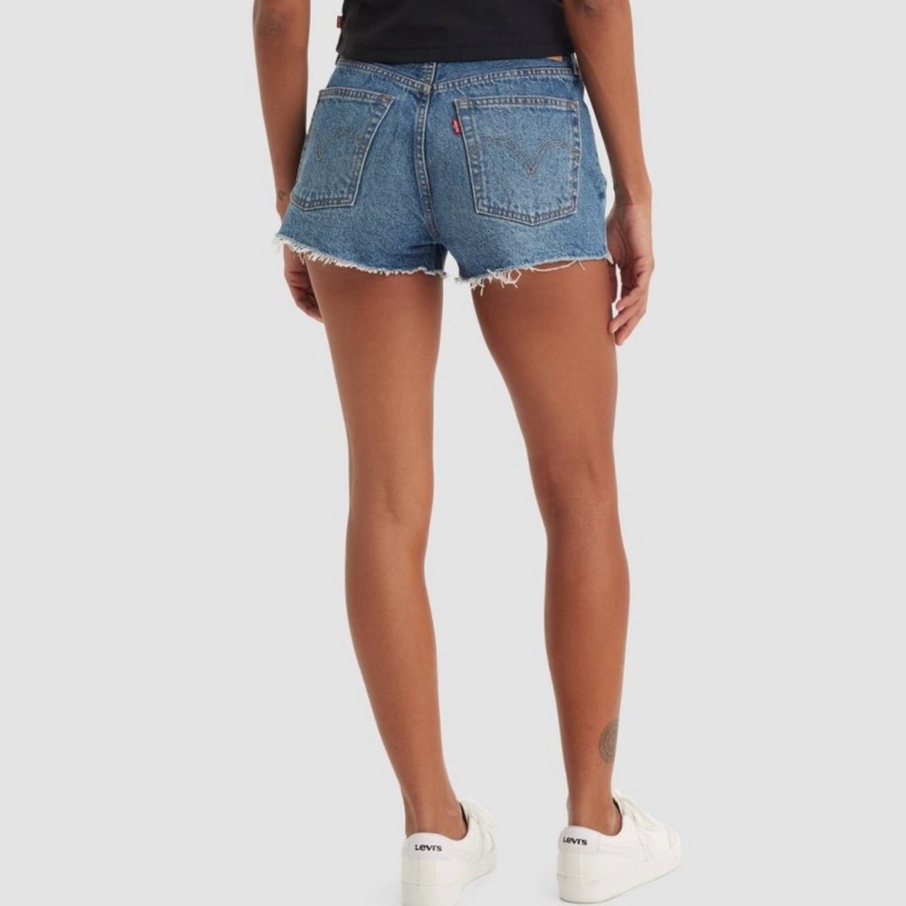 Levi's  Blue Jean Shorts - Picture 3 of 7
